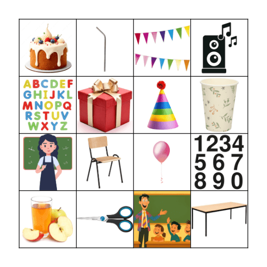Feest! Bingo Card