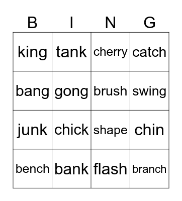 Bingo! Bingo Card