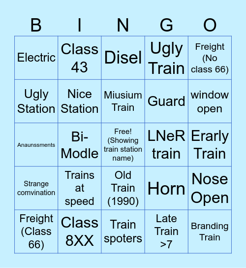 StarlifeStudios Bingo Card