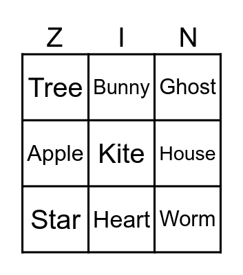 Joey Zingo Board Bingo Card