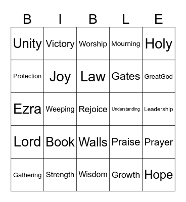 7.26.26 Bingo Card