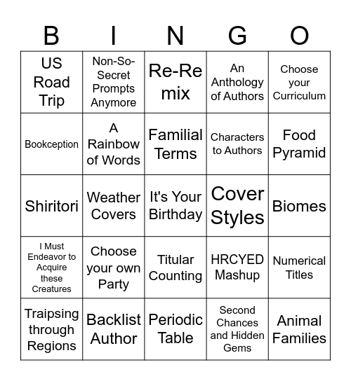 HRCYED 3 Bingo Card
