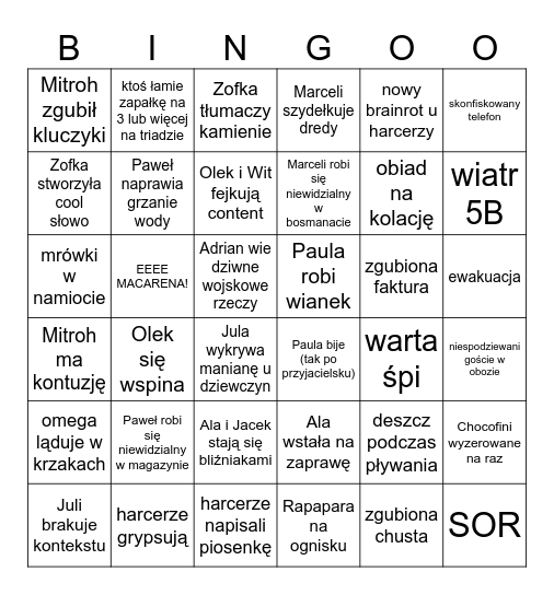 AlpHAL BINGO Card