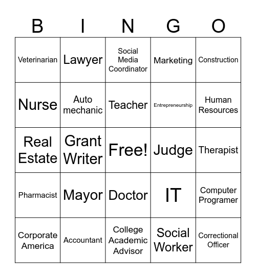 Step-Up 2026 Bingo Card