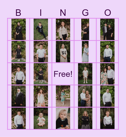 Happy 50TH! Bingo Card