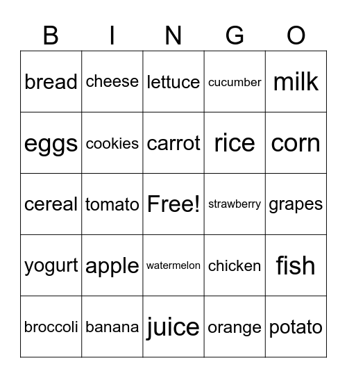 Supermarket Skibidi Finds MmMMmm Bingo Card