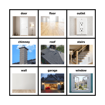 House BINGO Card
