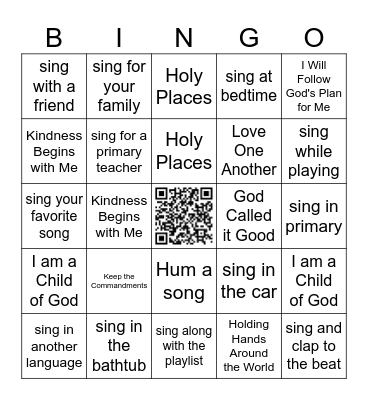 Bring your blackout bingo sheet to Sister Coleman for a prize! for Bingo Card