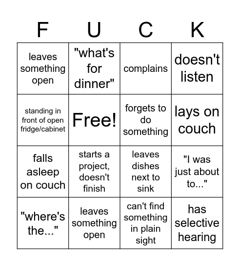 LARRY BINGO Card
