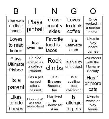Who Among Us Bingo Card