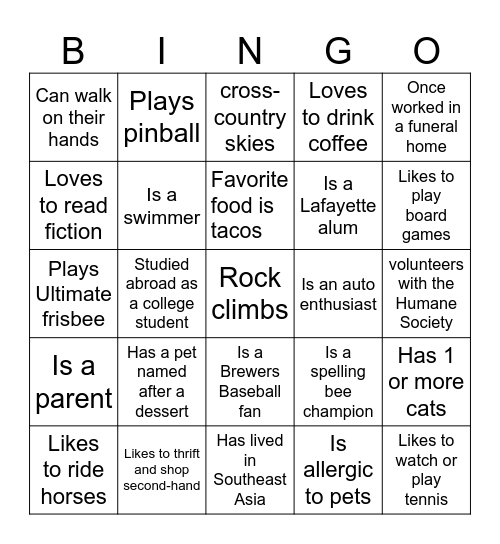 Who Among Us Bingo Card