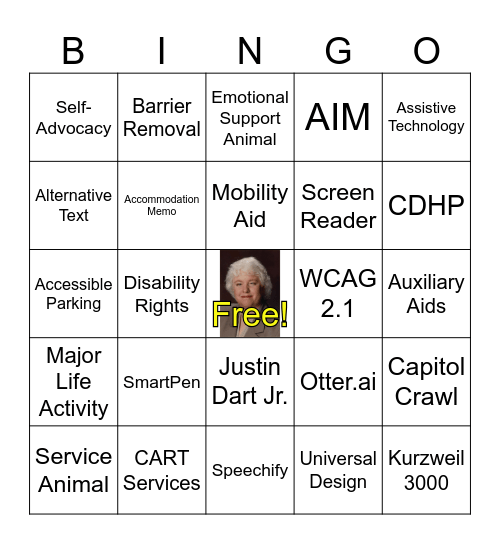 CDHP BINGO Card