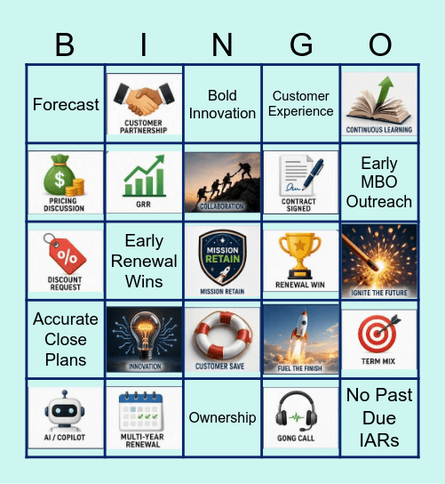 Renewals Mid-Year Kickoff Bingo Card