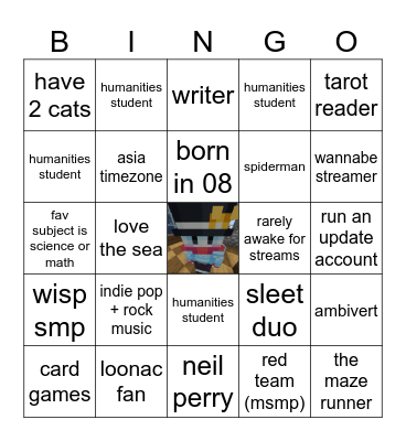 mama they turned me into a bingo sheet Bingo Card