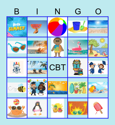 Summer CBT Bingo Card