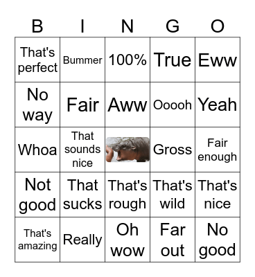 Vibe check - Aspen Bingo Card