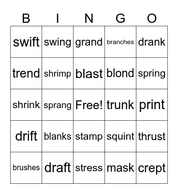 Substeps 2.4 & 2.5 Bingo Card