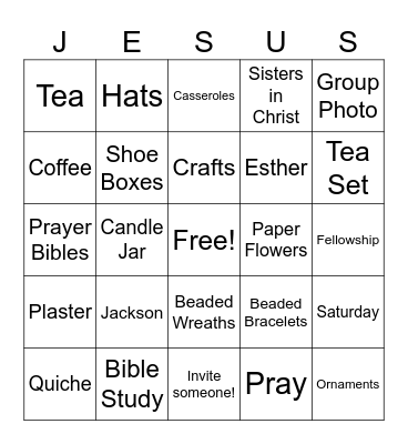 One Year Anniversary BINGO! Bingo Card
