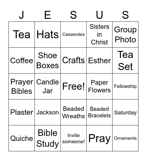 One Year Anniversary BINGO! Bingo Card