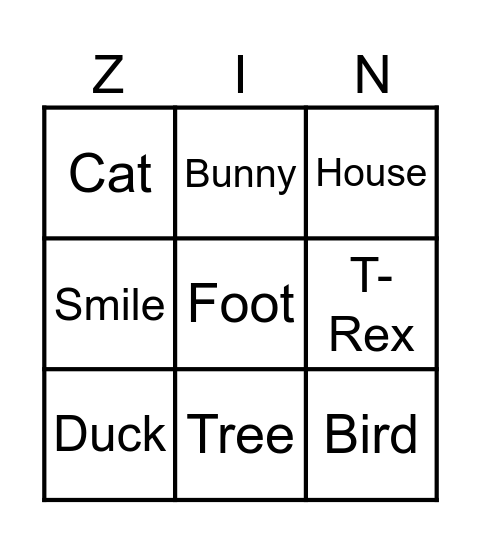 Jude Mantellini minkara Bingo Card