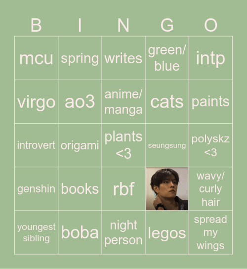 didi bingo Card