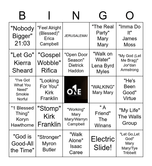 BREAKFAST & BINGO (Game 1) Bingo Card