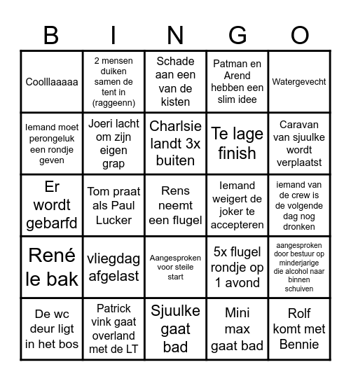 Bingo NJW 2026 Bingo Card