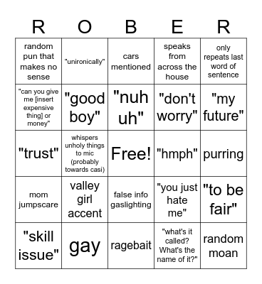 Robingo Card