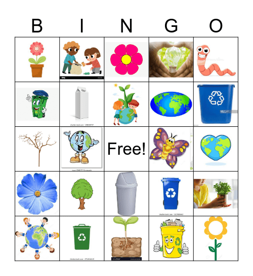 Environment Bingo Card