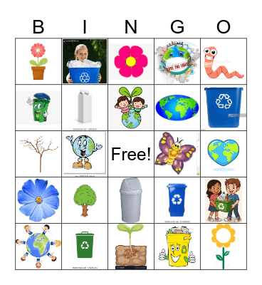 Eco Fun Bingo Card