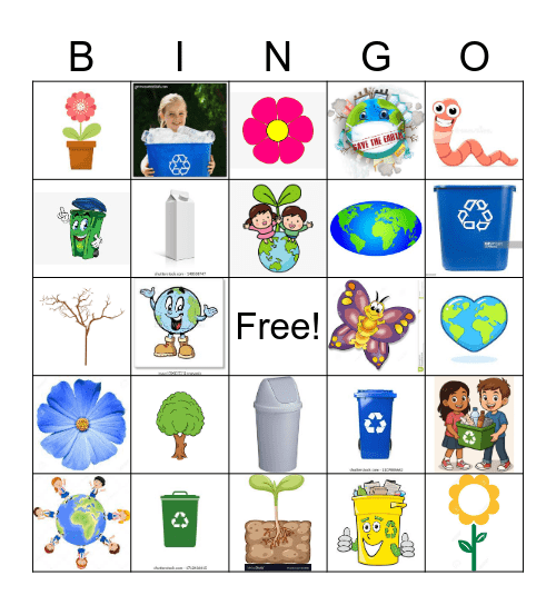 Eco Fun Bingo Card