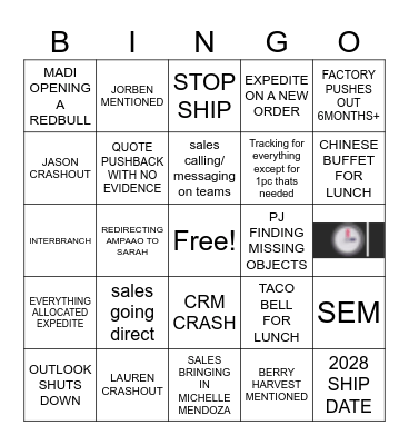 JP ICC Bingo Card