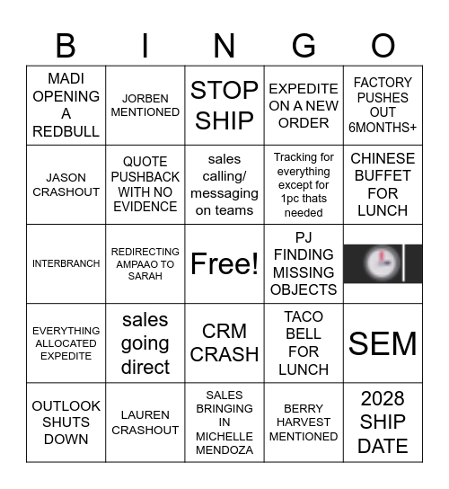 JP ICC Bingo Card