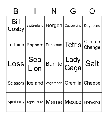 Infinite Craft Bingo Card