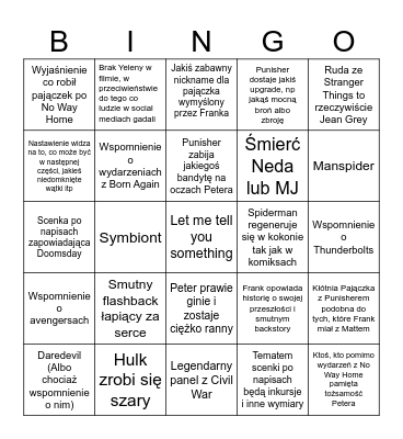 Make Your Own Bingo Card Bingo Card