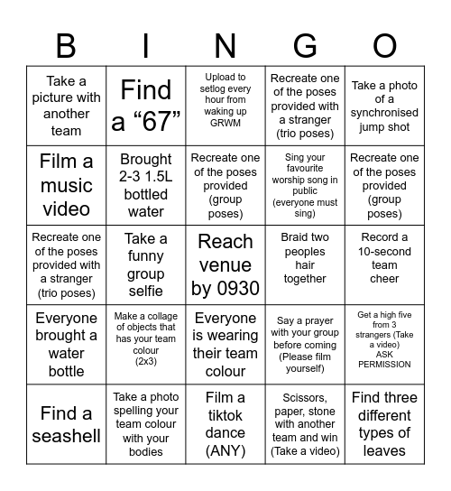 RAGNAROK Bingo Card