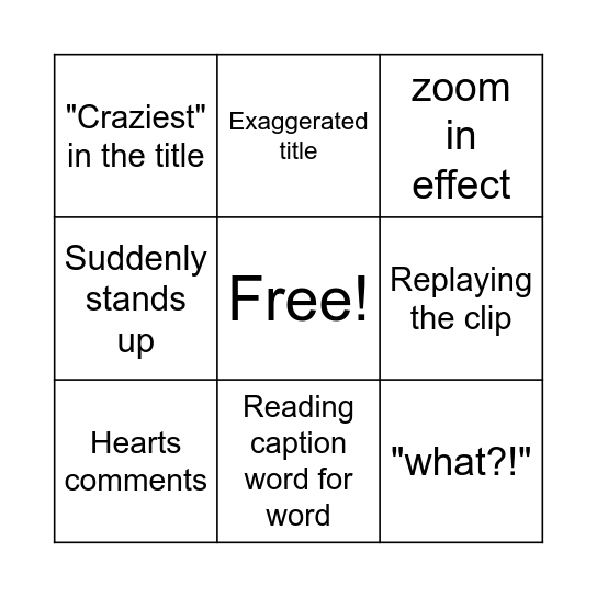 Pinoy Baiting Bingo Card
