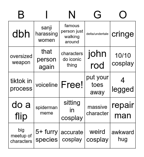 metro con bingo Card