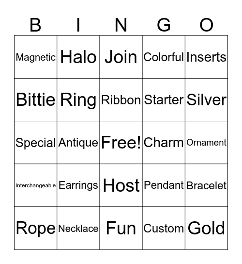 Magnabilities Bingo Card