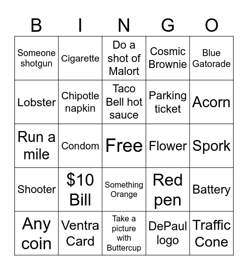 Survivor: ATLANTIS Bingo Card