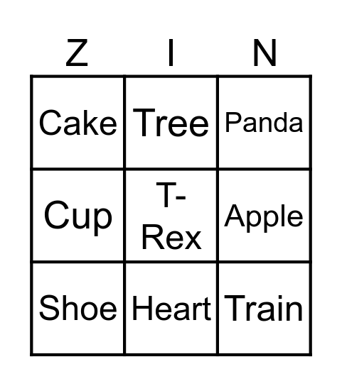 Jude Mantellini minkara Bingo Card