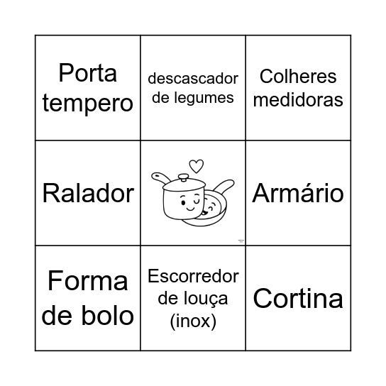 Nosso bingo Card