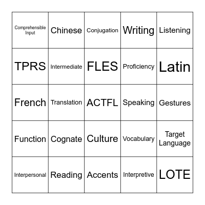 LOTE PD BINGO! Bingo Card