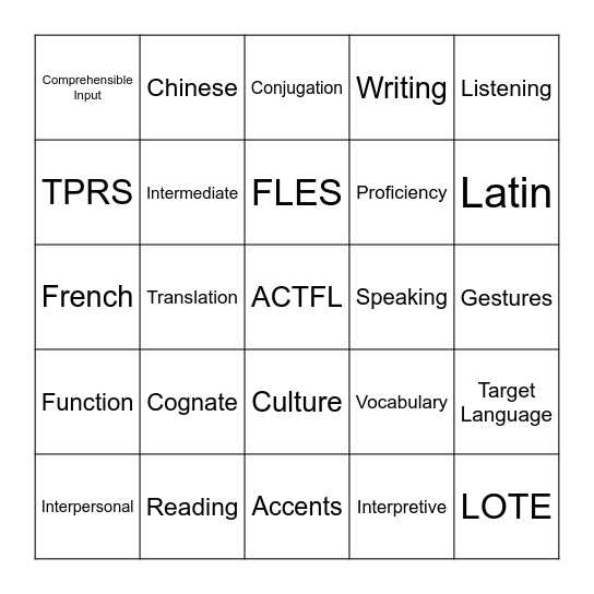 LOTE PD BINGO! Bingo Card
