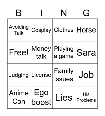 Meeting L'Osteria Bingo Card