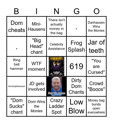Human Monies on a Pole match Bingo Card