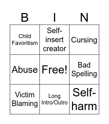 Gacha Bingo Card