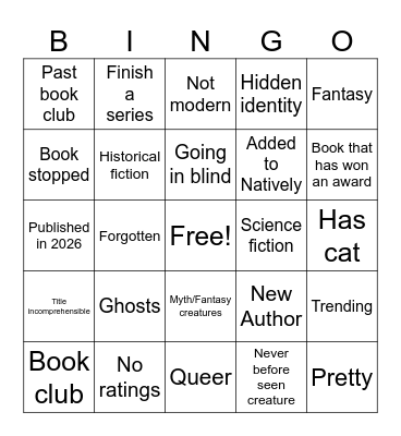 Natively Bingo 2026 Bingo Card