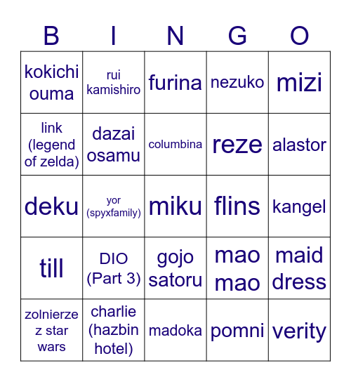 targi fantastyki 2026 Bingo Card