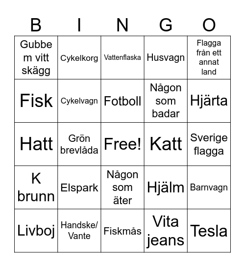 Tuva Nordahl Bingo Card